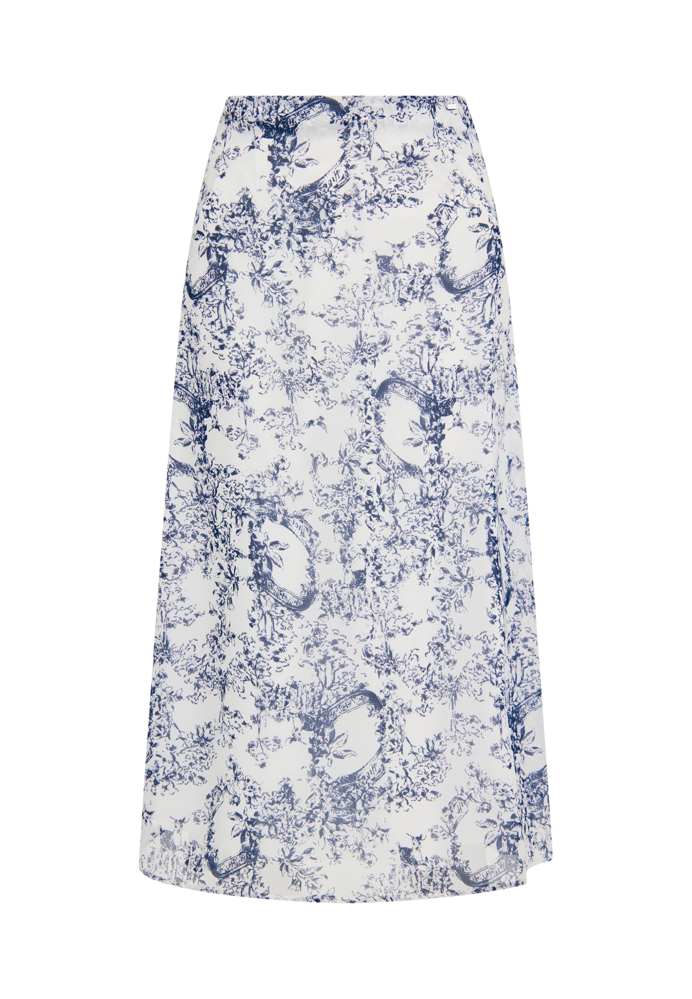 DreiMaster Klassik Sukňa - Biela: predná strana