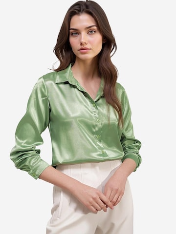 Chemisier Bigdart en vert : devant