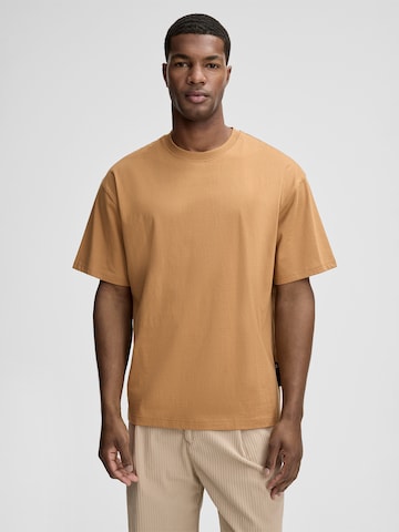 STRELLSON Shirt ' Rosso ' in Beige: front