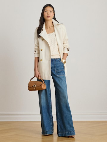 Manteau mi-saison Lauren Ralph Lauren en beige