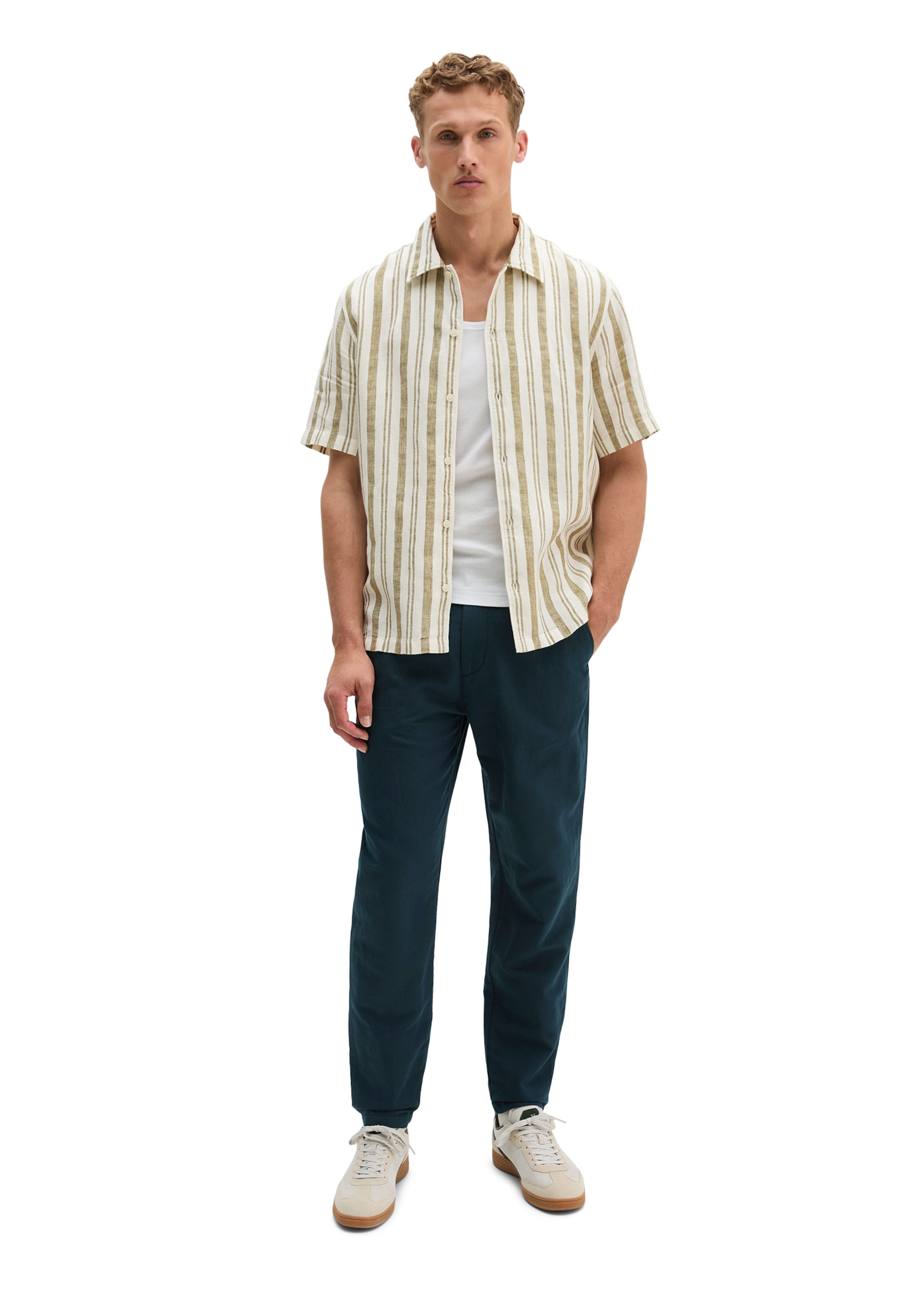 Marc O'Polo Regular fit Overhemd in Beige