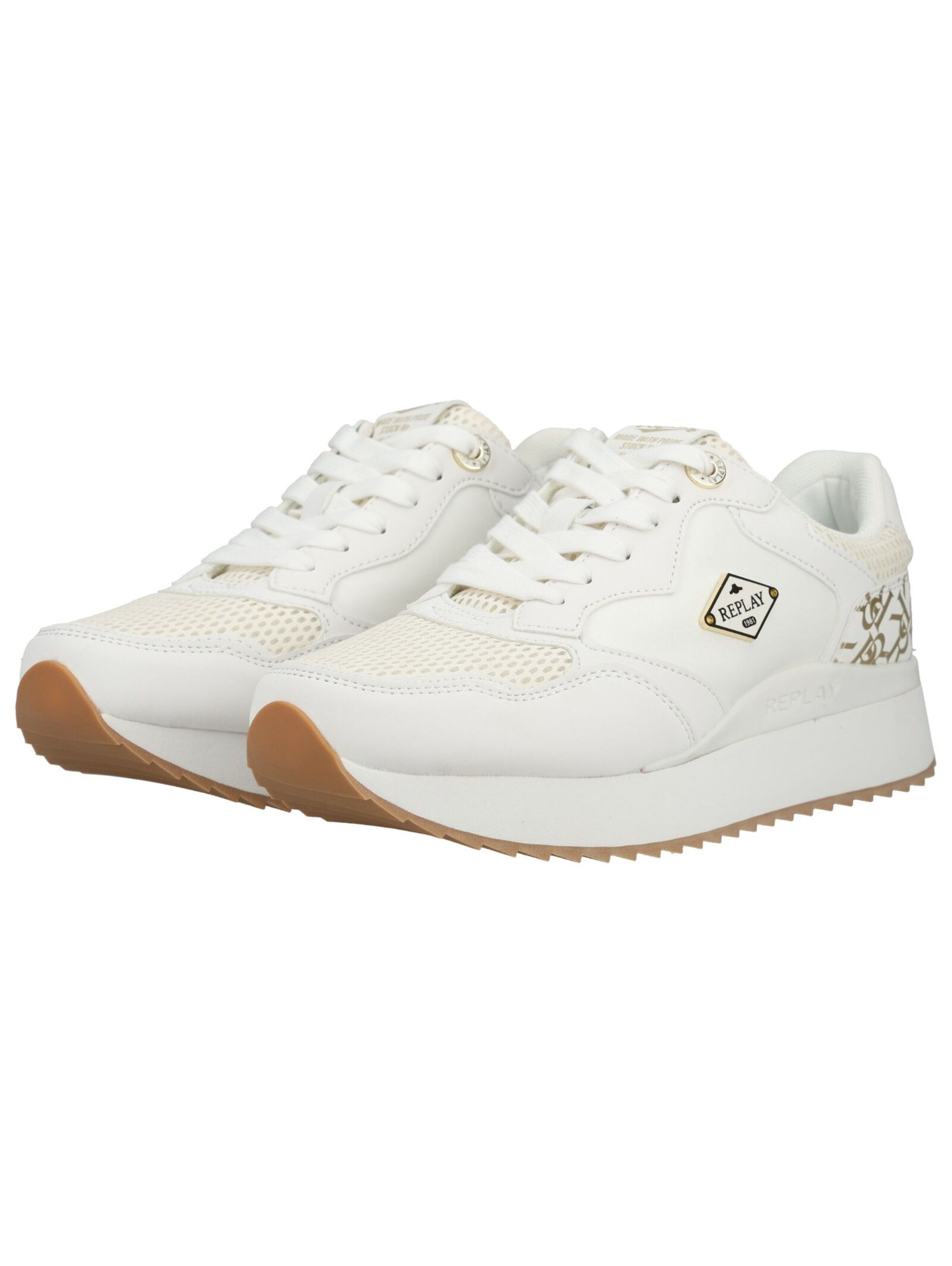 REPLAY Sneaker in Weiß