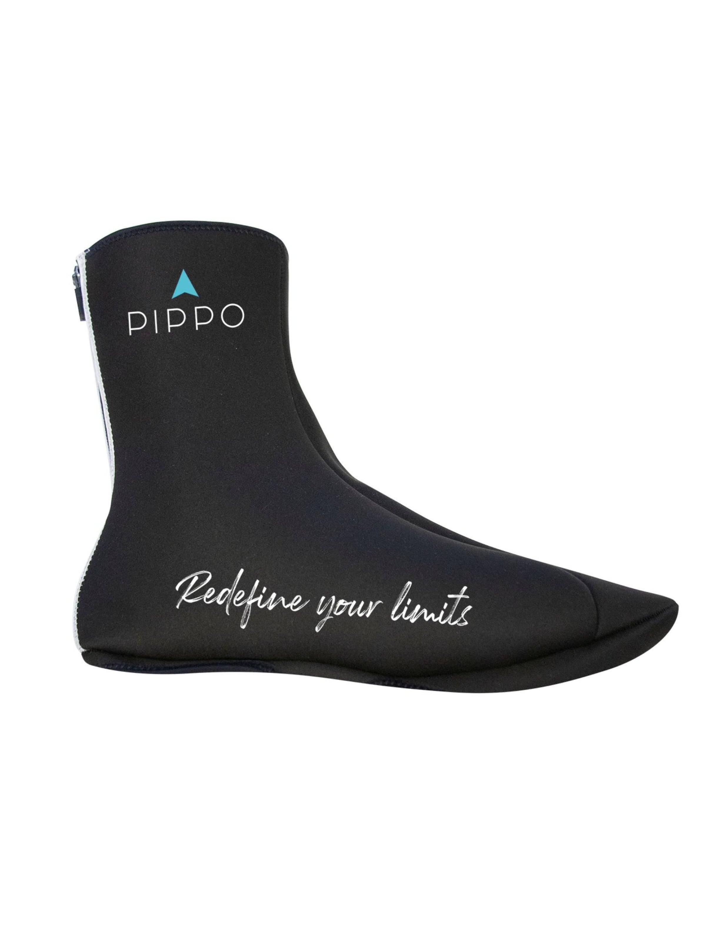 PIPPO Amsterdam Tilbehør til sportssko 'Rennrad Überschuhe' i sort: forside