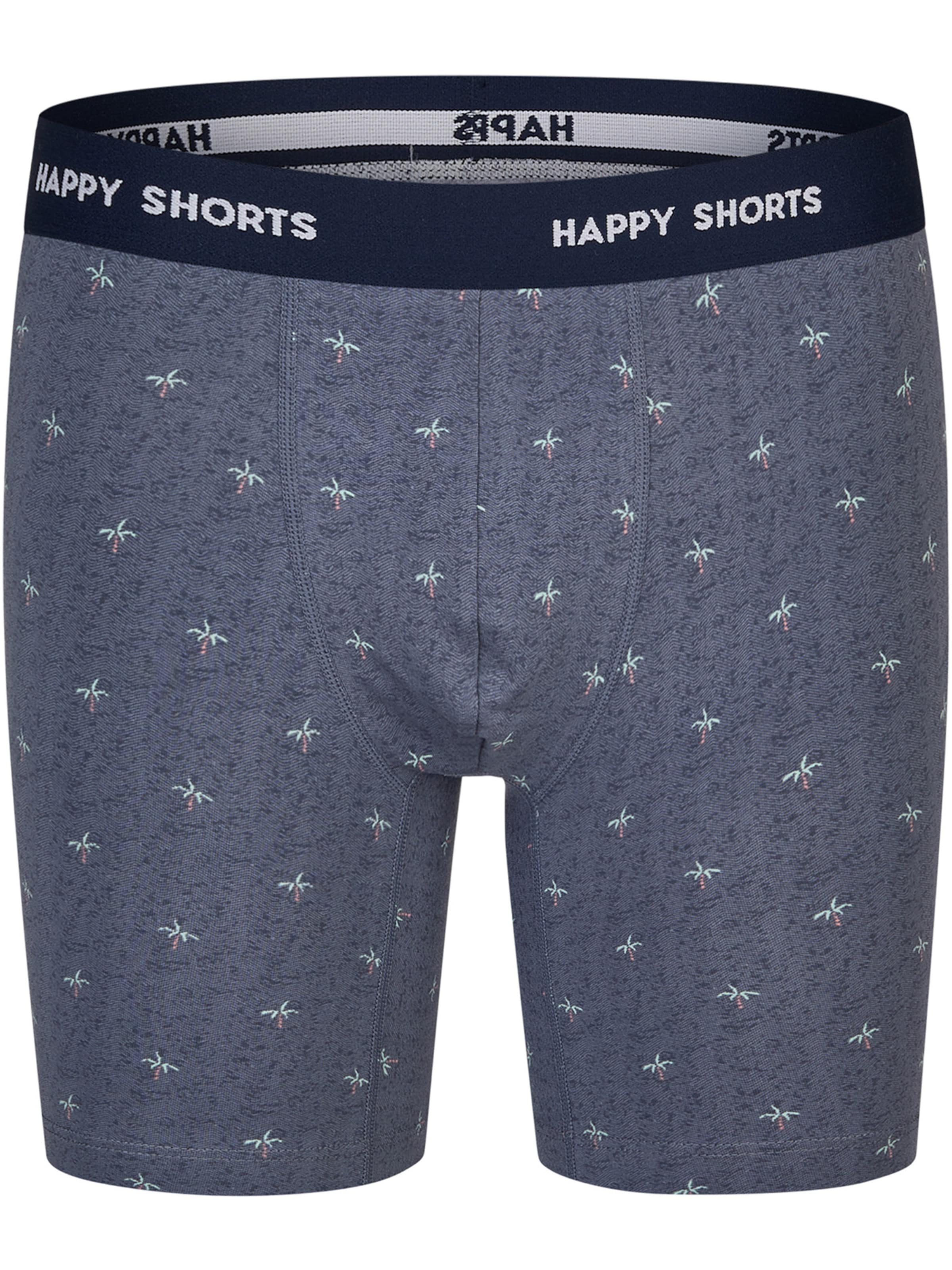 Happy Shorts - Boxers ' Motive ' em azul