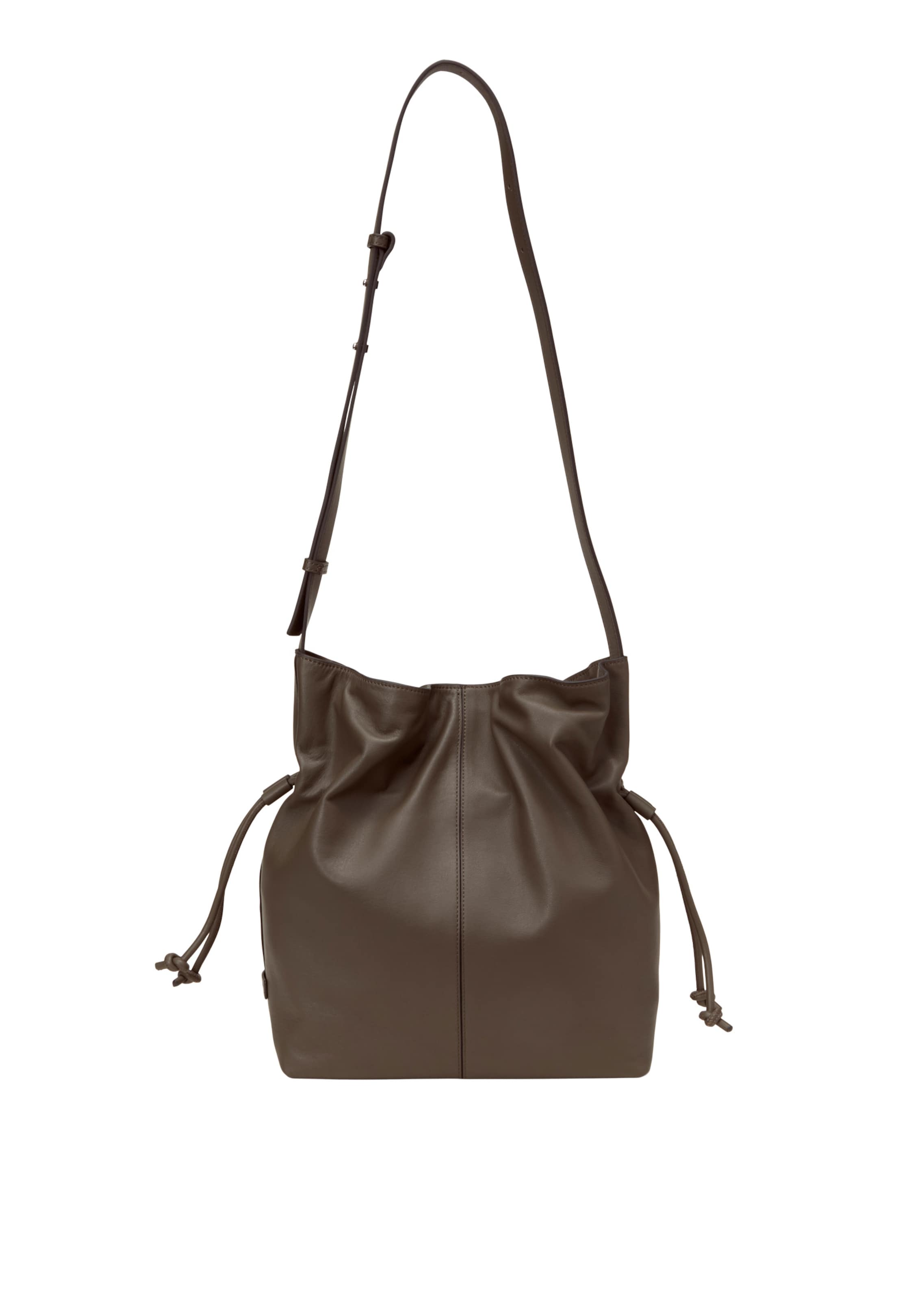 Borsa a spalla 'Sienna' di Marc O'Polo in marrone: frontale