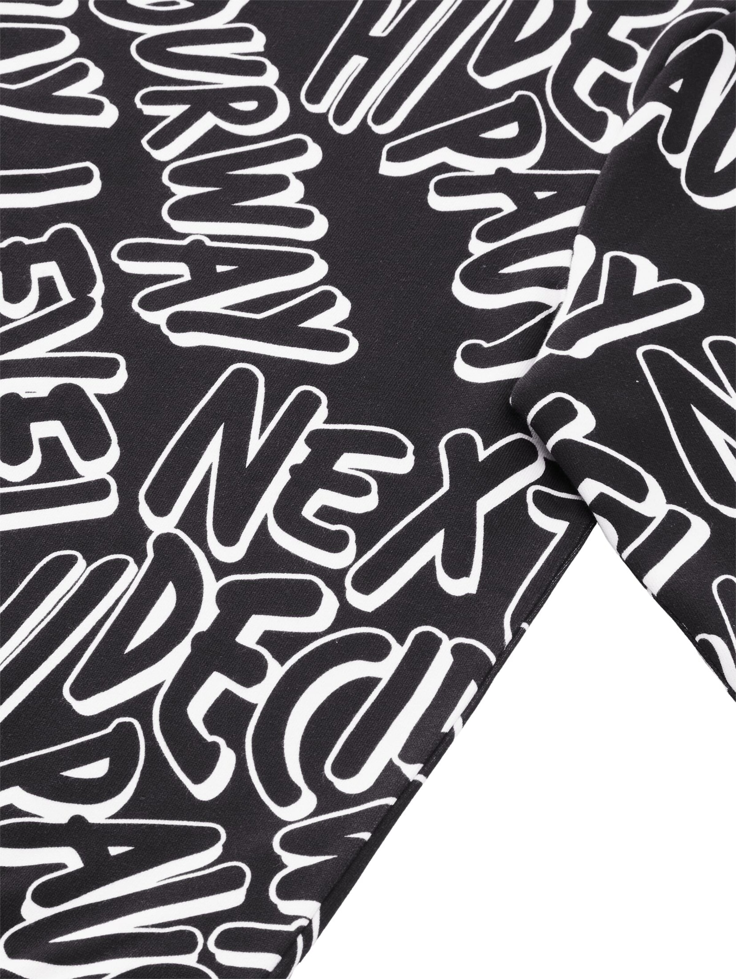 TOM TAILOR Sweatshirt in Schwarz