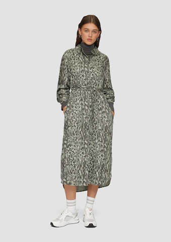 Robe-chemise QS en vert