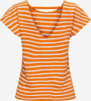 T-shirt 'MAY' ONLY en orange