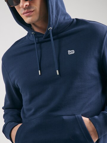 Sweat-shirt 'PLAIN HOODIE' Lee en bleu