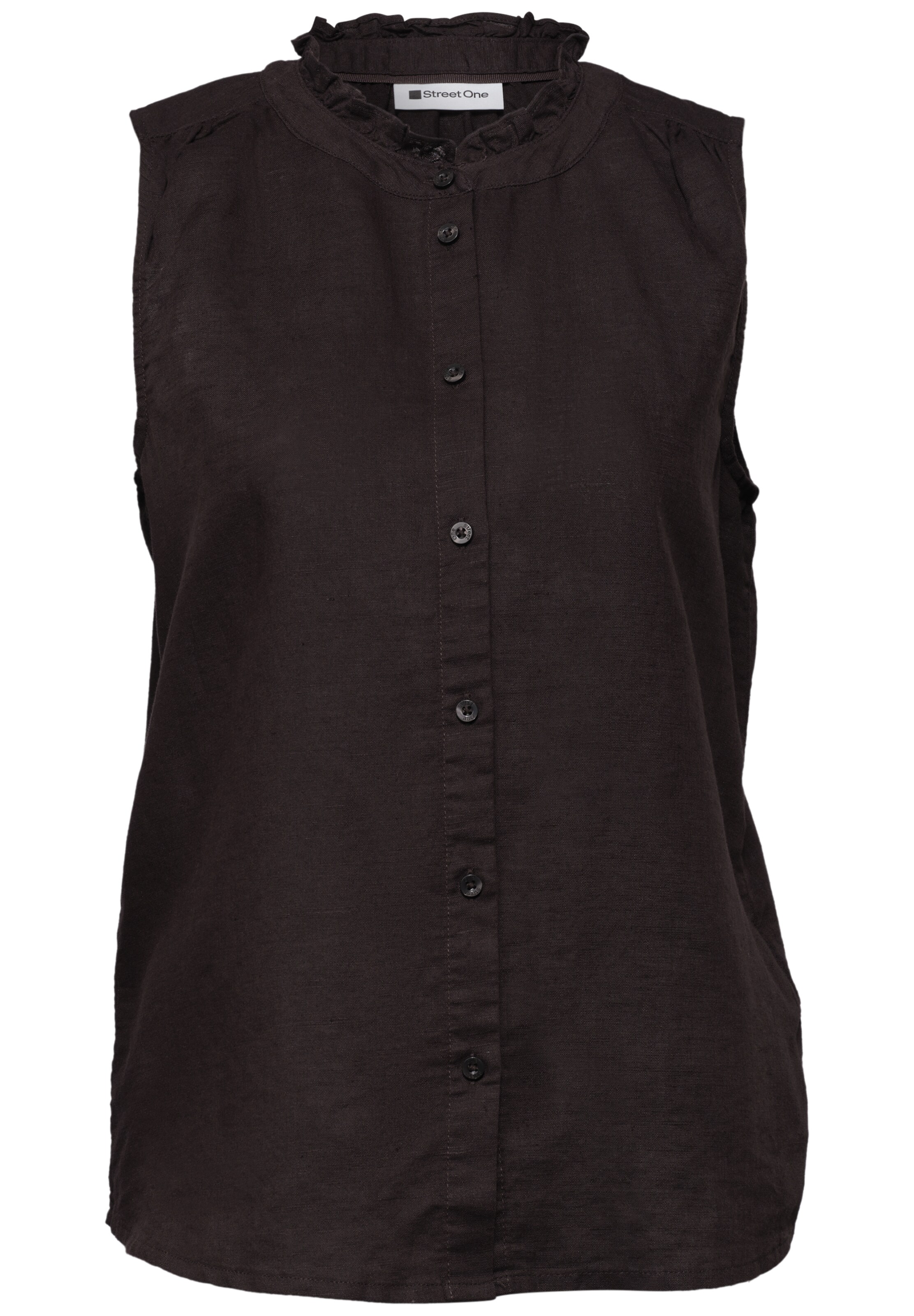 STREET ONE Bluse in Braun: Vorderseite