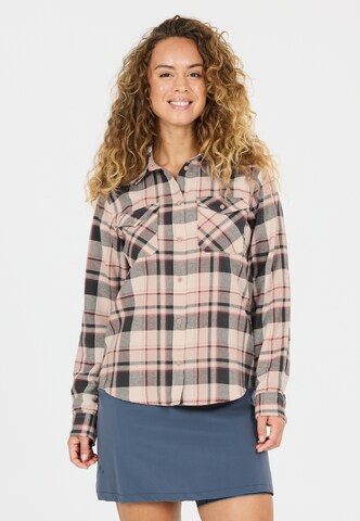 Whistler Multifunctionele blouse 'Bargo' in Rood: voorkant