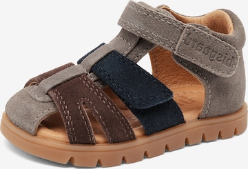 BISGAARD Sandale 'Frans' in Grau: Vorderseite