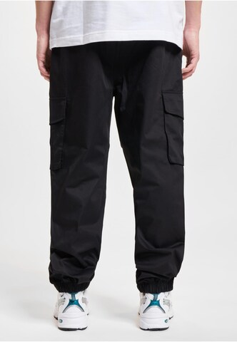 Loosefit Pantaloni cargo 'Jumpa' di DEF in nero: frontale
