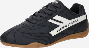 Sneaker low de la Dockers by Gerli pe albastru: față