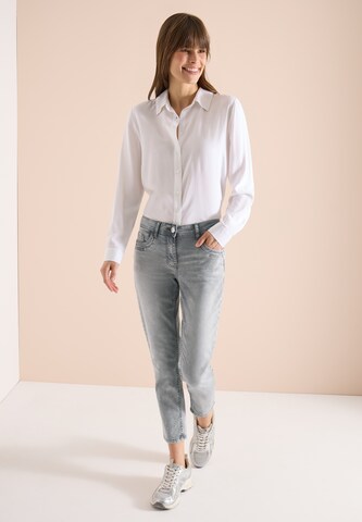 CECIL Slim fit Jeans in Grey: front