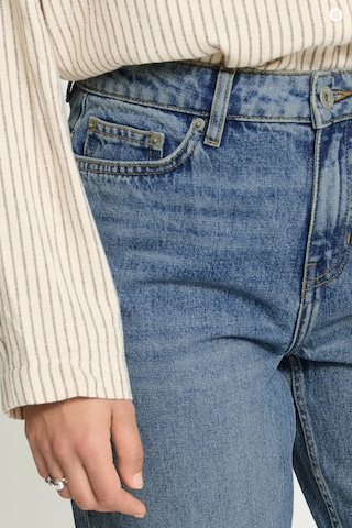 ICHI Tapered Jeans in Blauw
