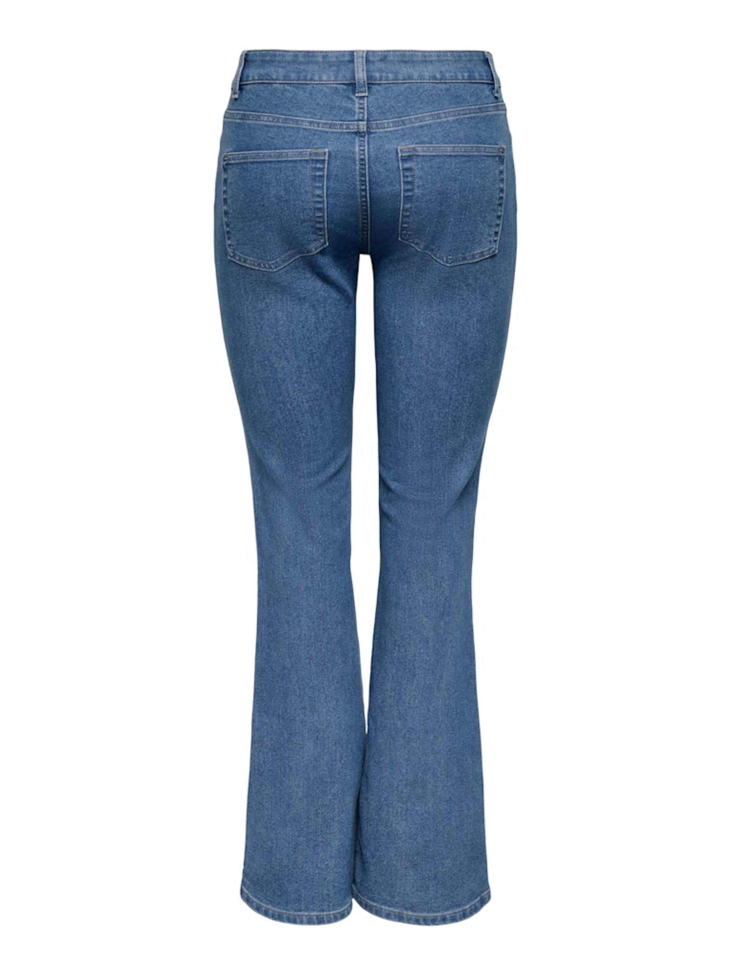 Flared Jeans 'ONLHUSH' di ONLY in blu
