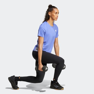 ADIDAS PERFORMANCE Funktionstopp i blå