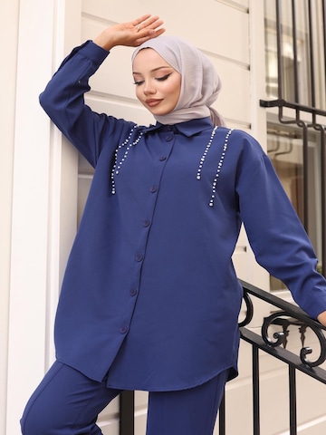 MODAMIHRAM Tunic in Blue