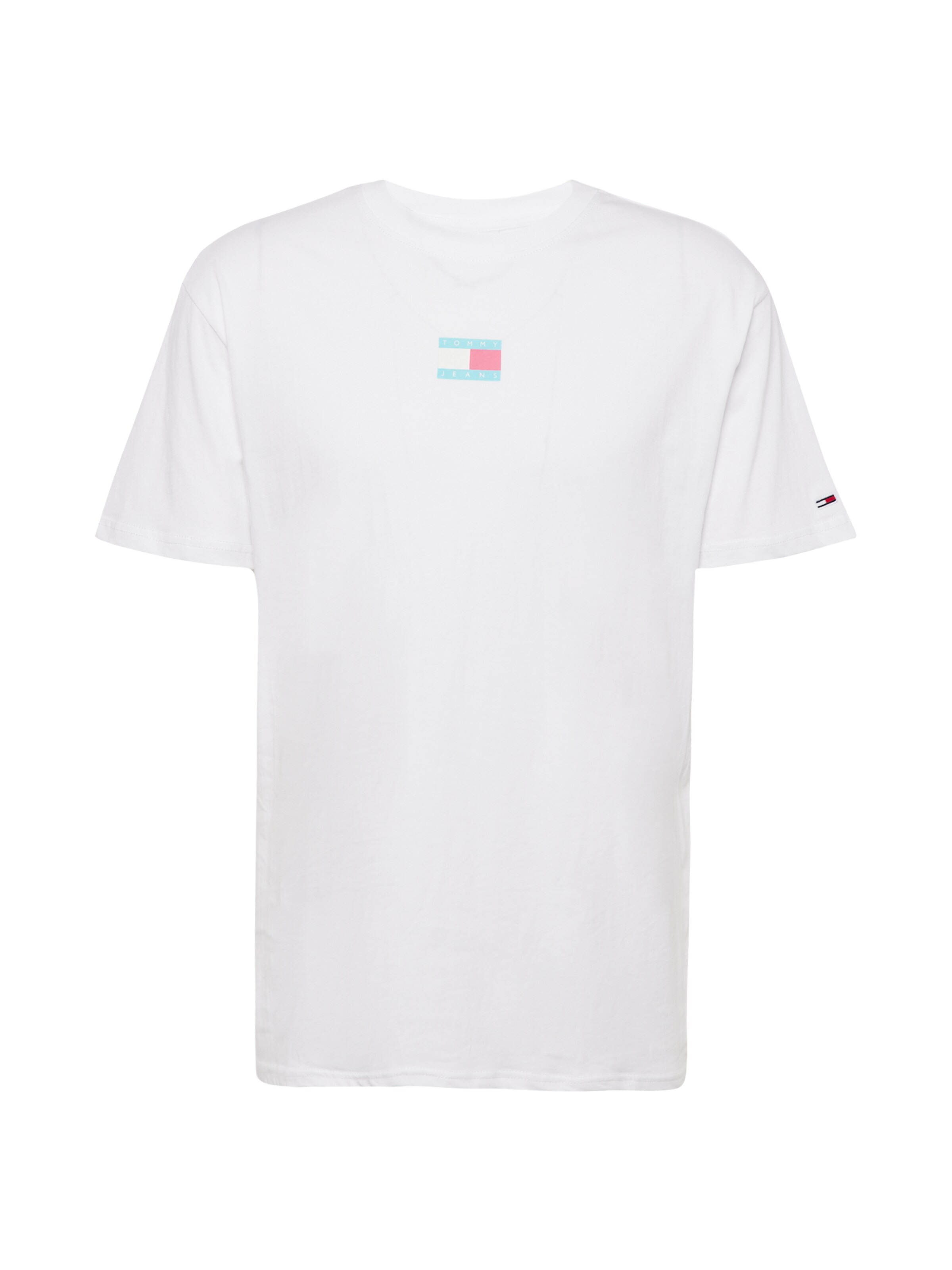 Tommy Jeans Μπλουζάκι σε λευκό: μπροστά