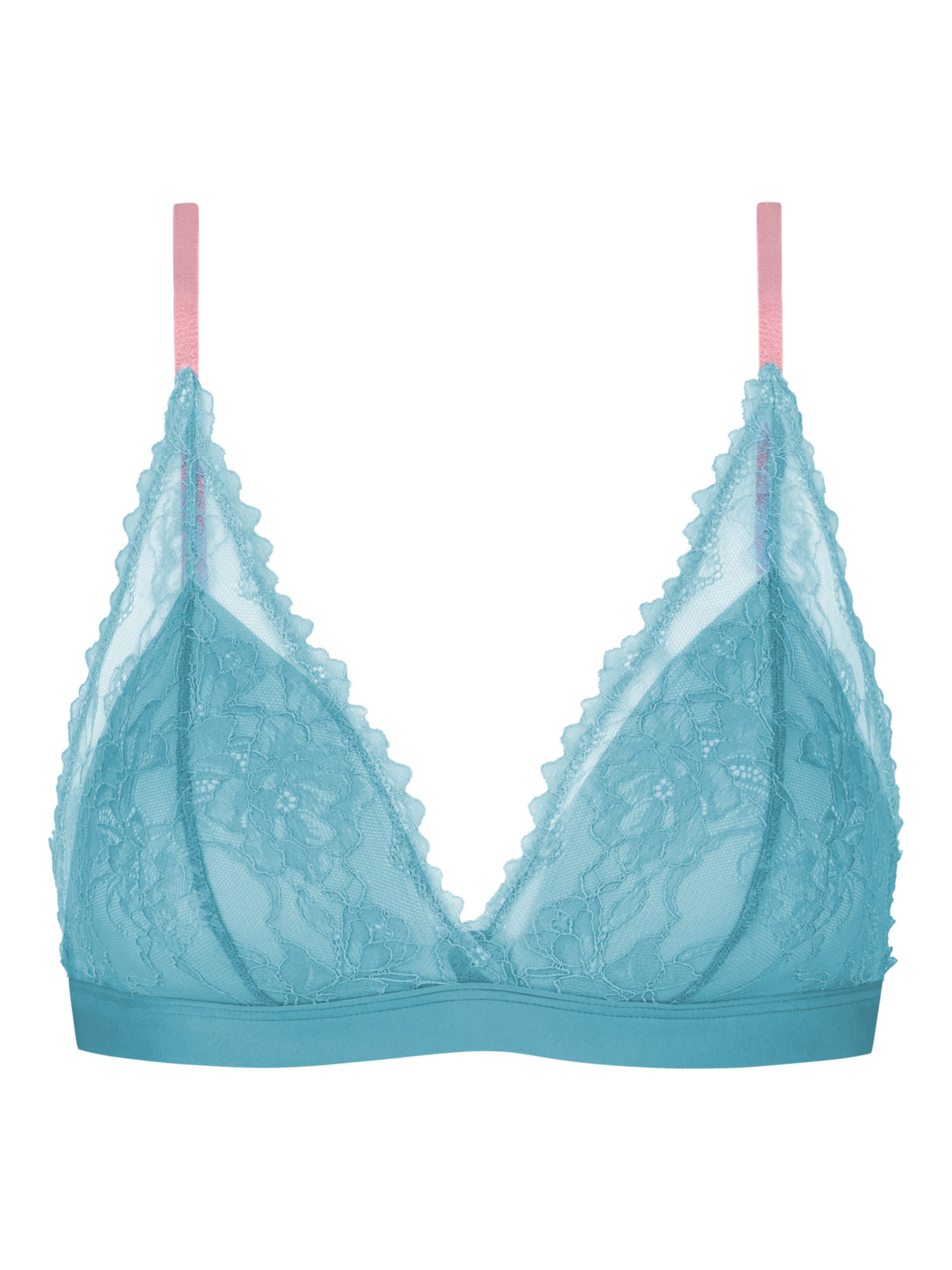 Mey T-Shirt BH in Blau: Vorderseite