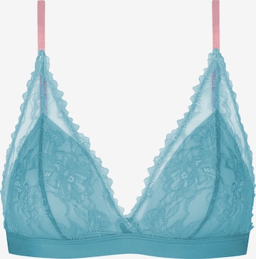Soutien-gorge Mey en bleu : devant