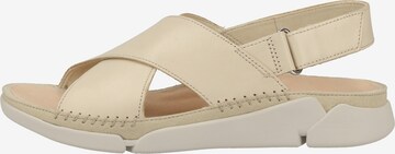 Sandales 'Tri Alexia' CLARKS en blanc