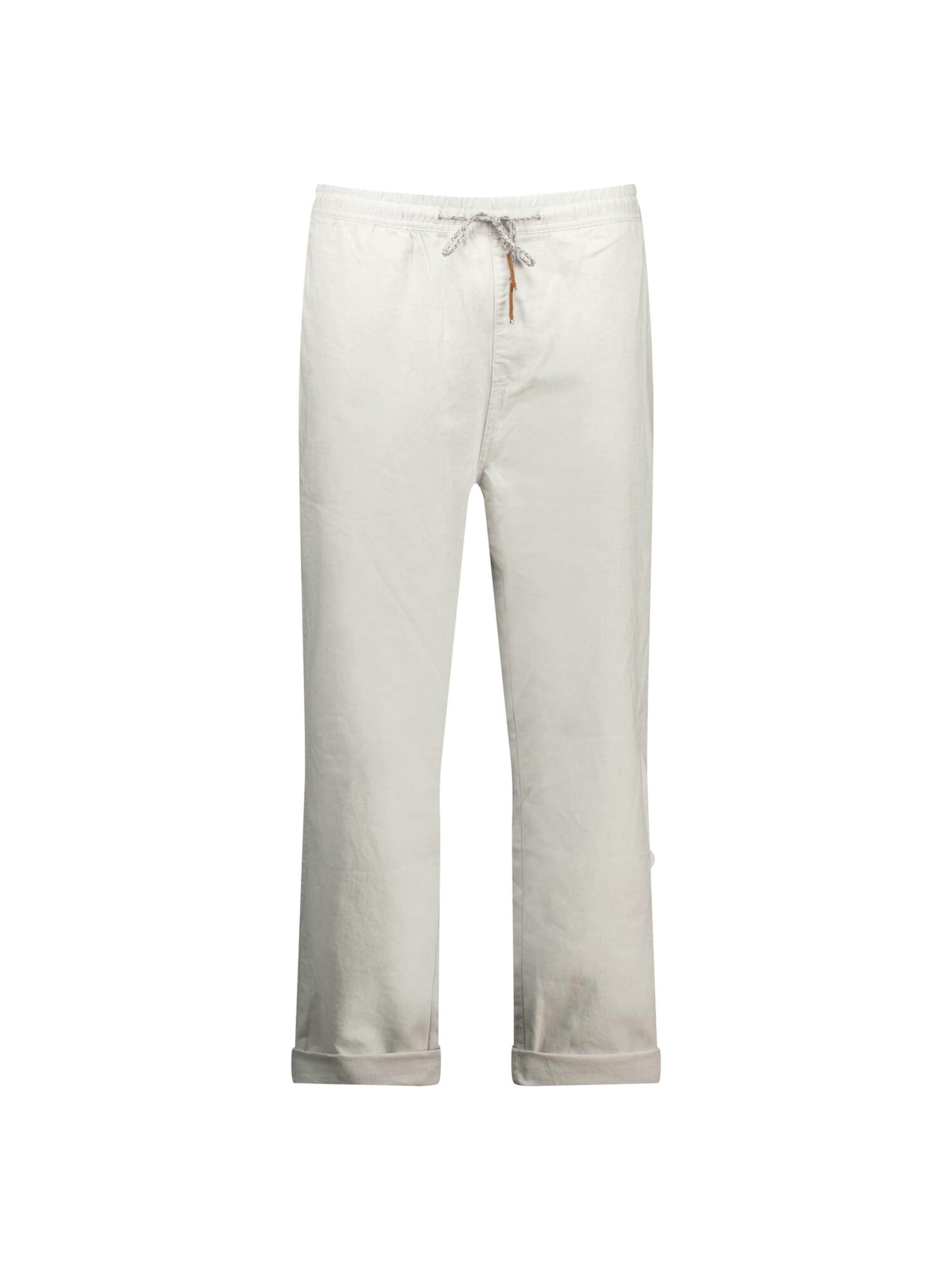 Loosefit Pantalon chino 'Marin' Deeluxe en gris : devant