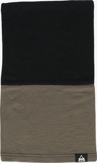 SOS Sportschal 'Snowbird' in khaki / schwarz, Produktansicht