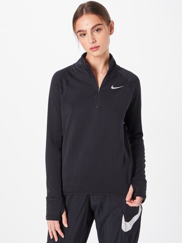 NIKE Functioneel shirt 'Element' in Zwart: voorkant