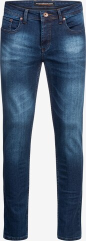 Alessandro Salvarini Slimfit Jeans 'Genova' in Blau: predná strana