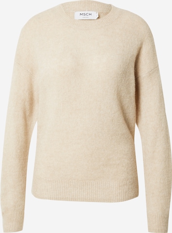 MSCH COPENHAGEN Sweater 'Festina Hope' in Beige: front