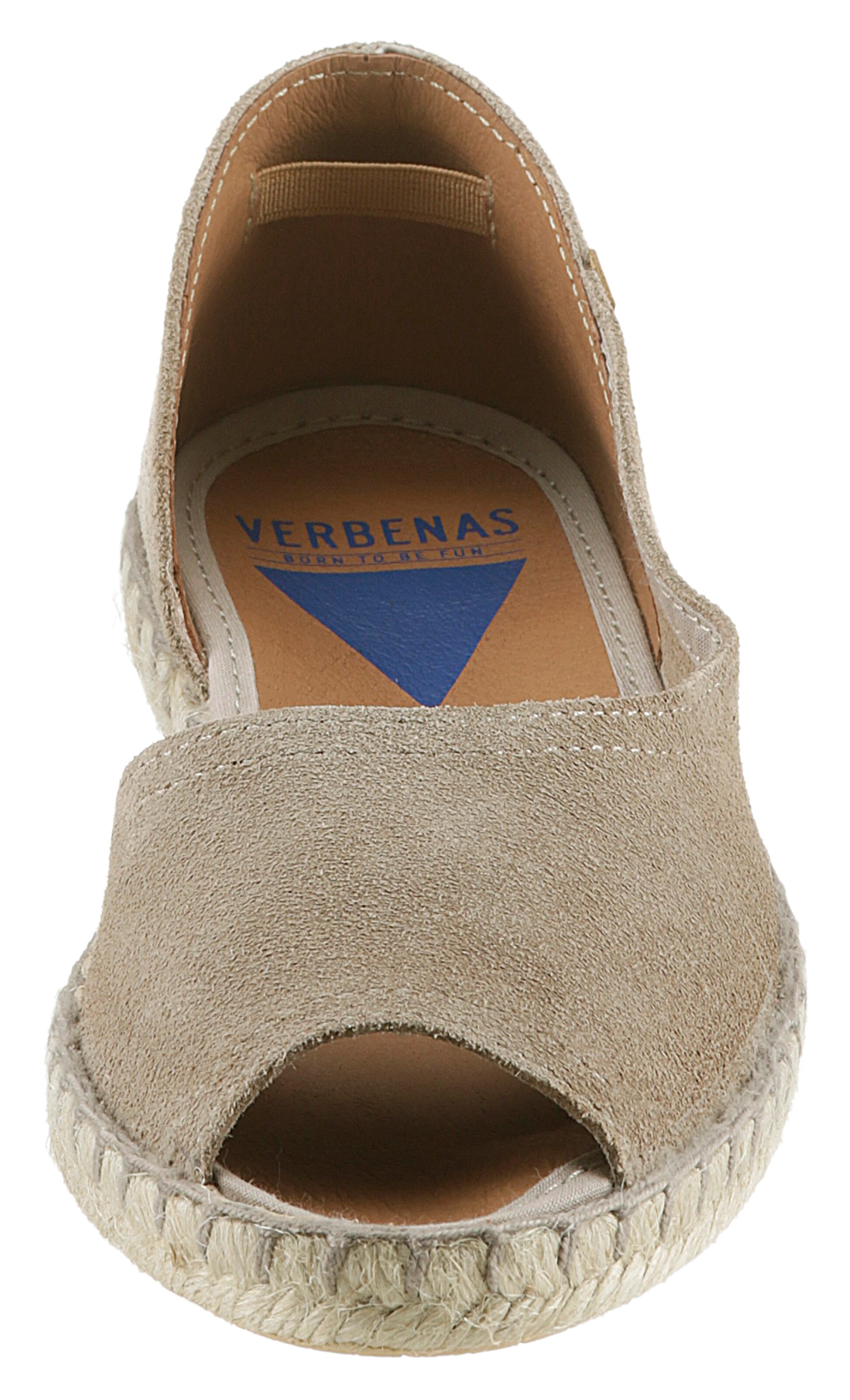 VERBENAS Espadrillaer 'CRUZ SERRAJE' i beige