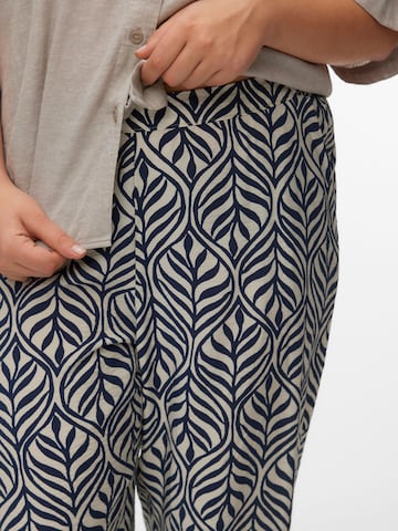 Vero Moda Curve Wide Leg Bukser 'VMCJosie' i hvid