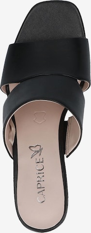 CAPRICE Mules in Black