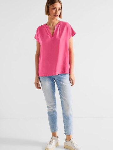 STREET ONE Blouse in Roze