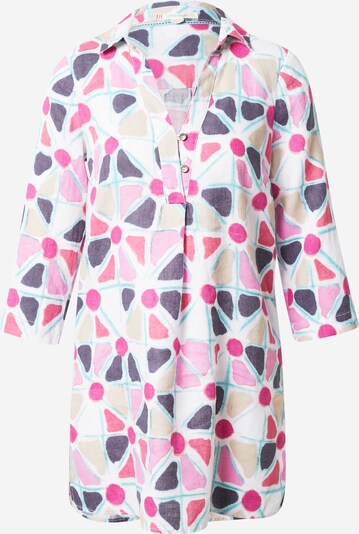 WHITE STUFF Tunic 'Anu' in Navy / Turquoise / Pink / White, Item view