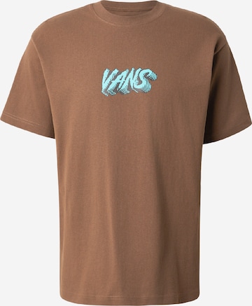 VANS T-shirt 'STONE SWIRL' i brun: framsida