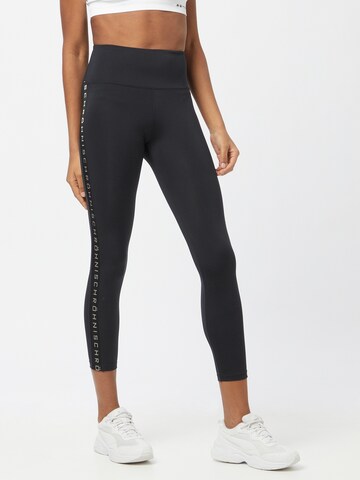 Skinny Pantalon de sport 'KAY' Röhnisch en noir : devant