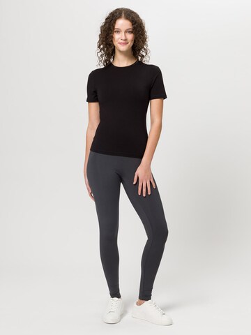 Les Lunes T-Shirt 'Flow Tee' in Schwarz