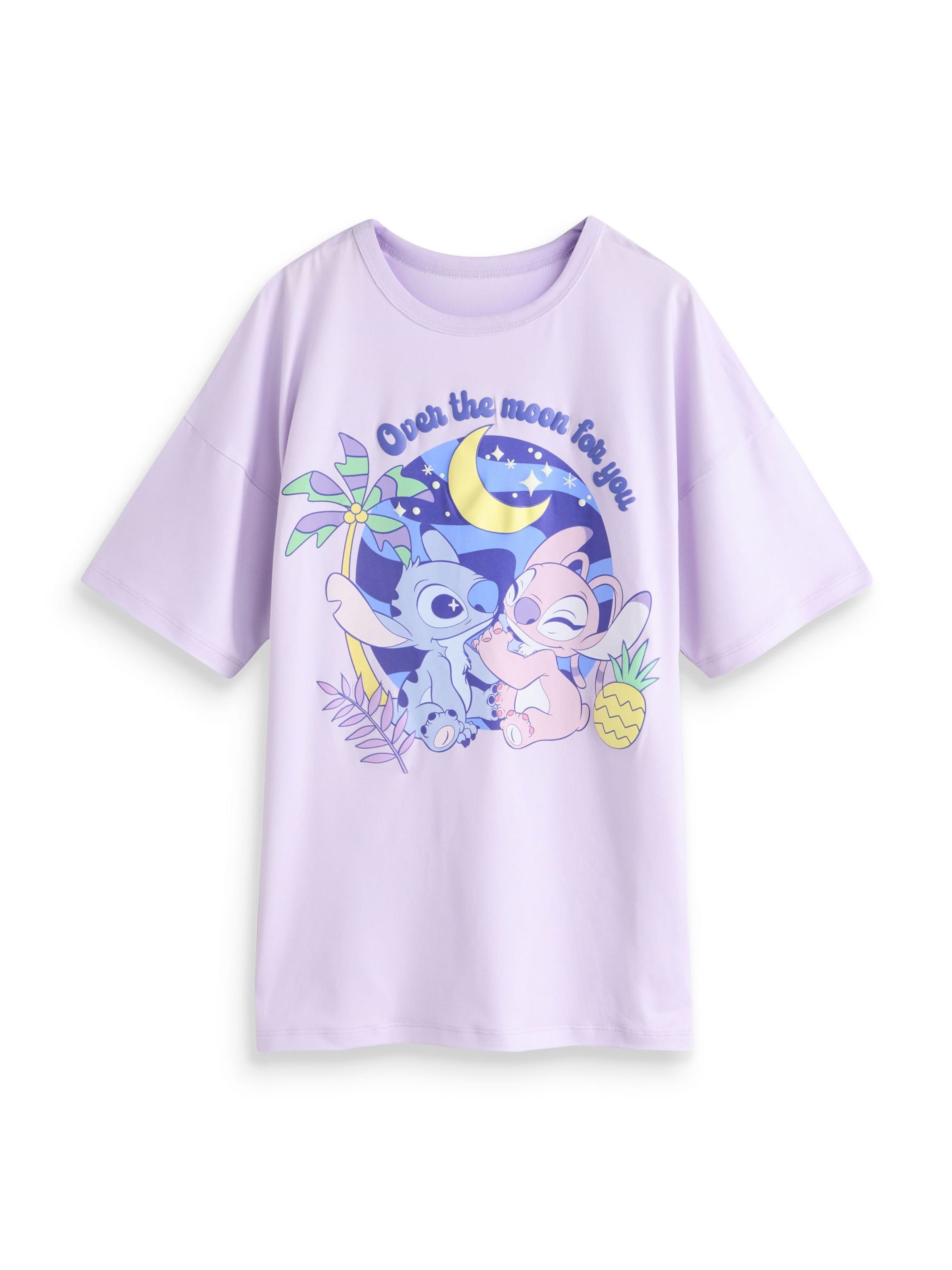 Chemise de nuit 'Lilo and Stitch' Next en beige