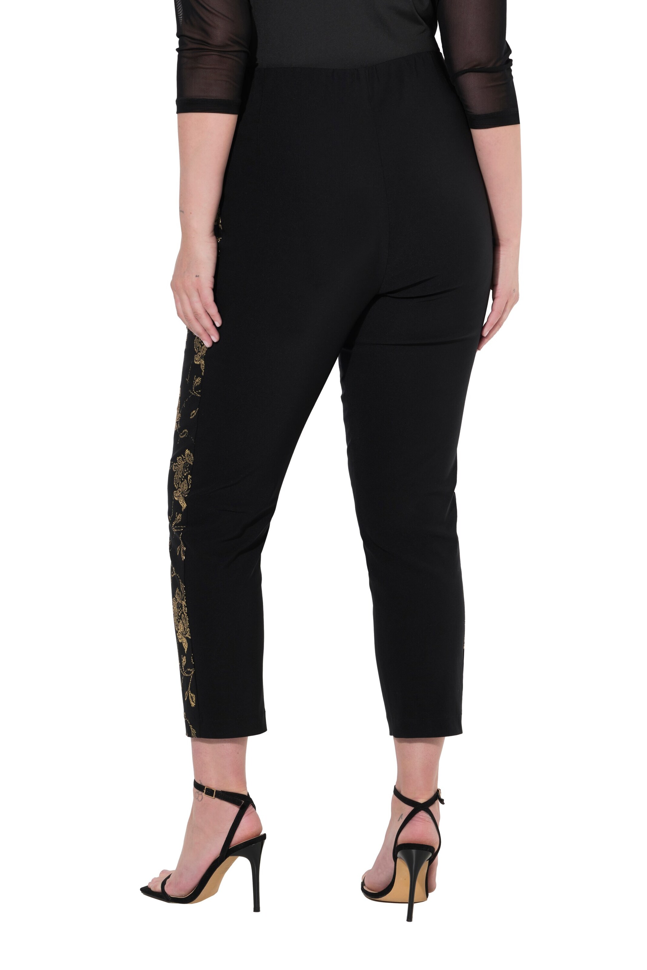 MIAMODA Regular Broek in Zwart