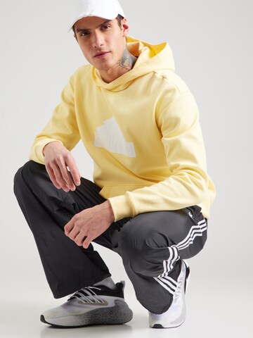ADIDAS SPORTSWEAR Sportsweatshirt in Gelb: Vorderseite