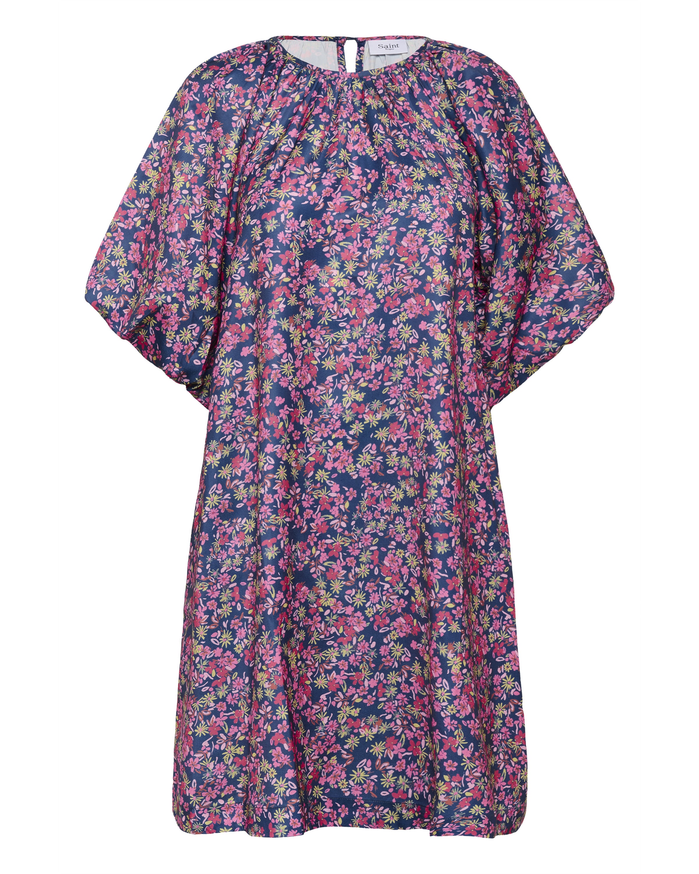 SAINT TROPEZ Jurk 'SZOnneli' in Roze: voorkant