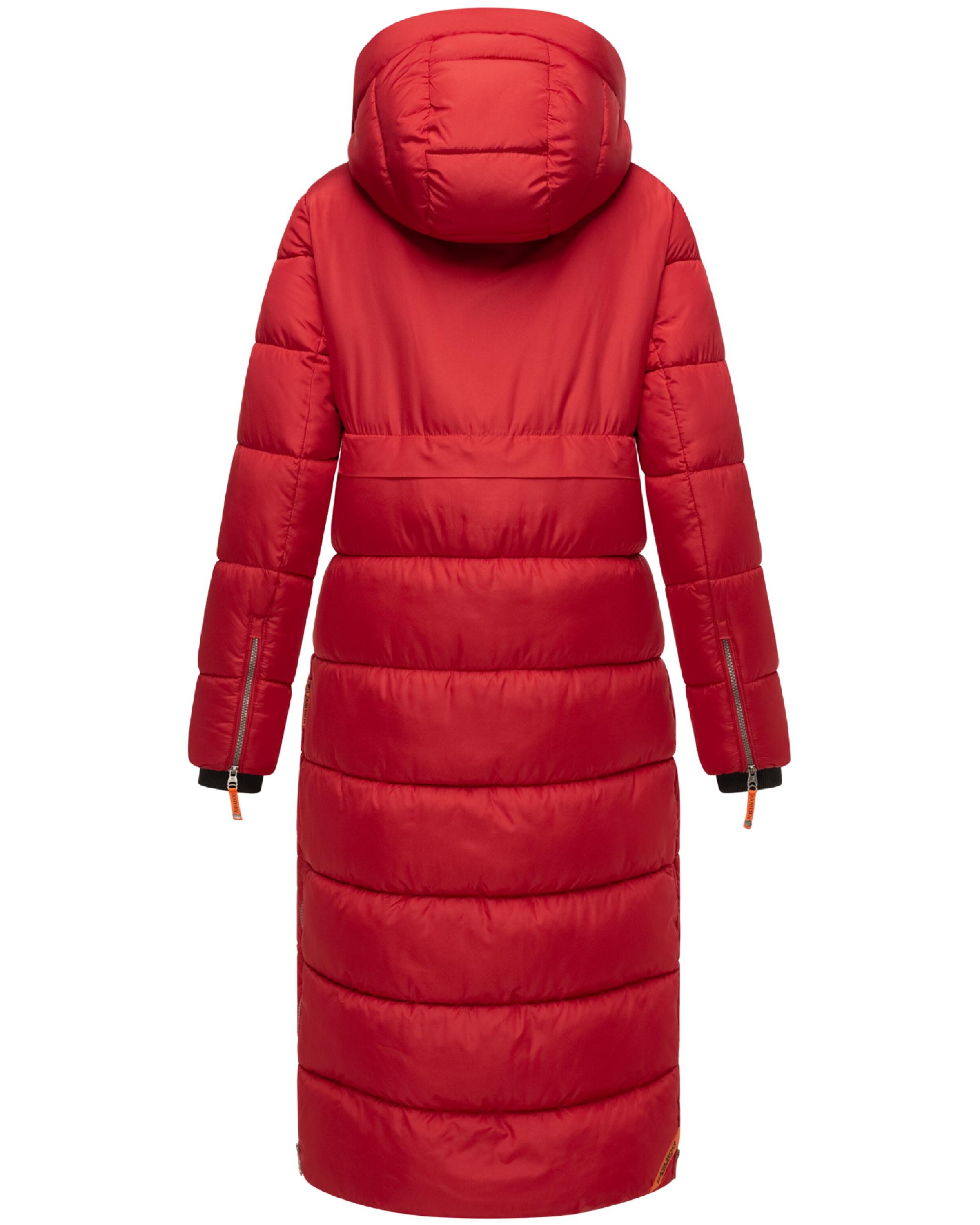 NAVAHOO Pitkä talvitakki värissä punainen