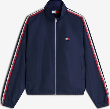 Tommy Jeans Välikausitakki 'ESSENTIAL' värissä sininen: etupuoli