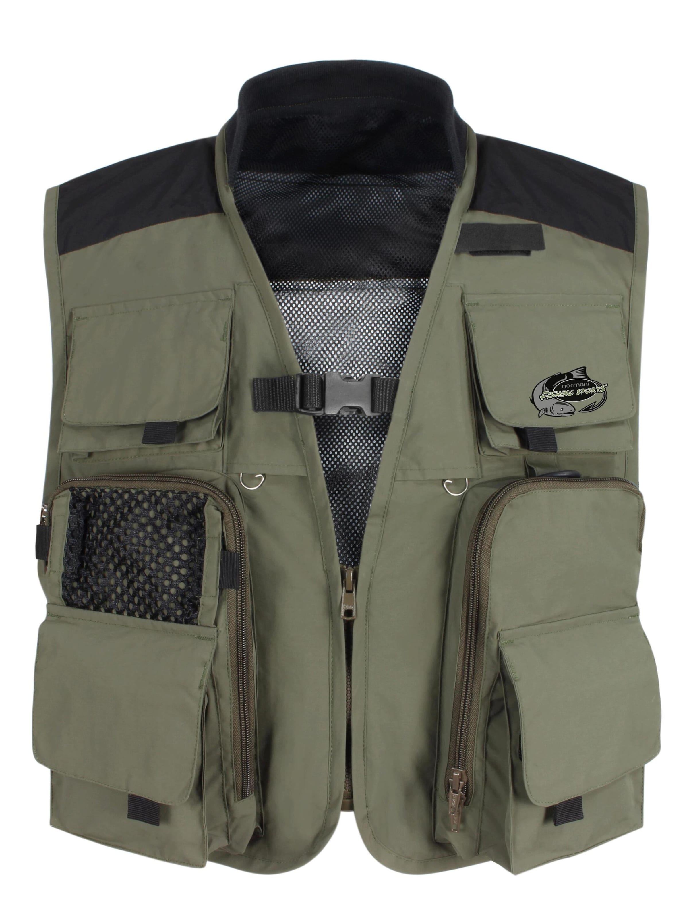 Gilet de sport 'Manta' normani en vert : devant