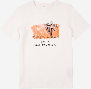 s.Oliver - Camisola em branco: frente