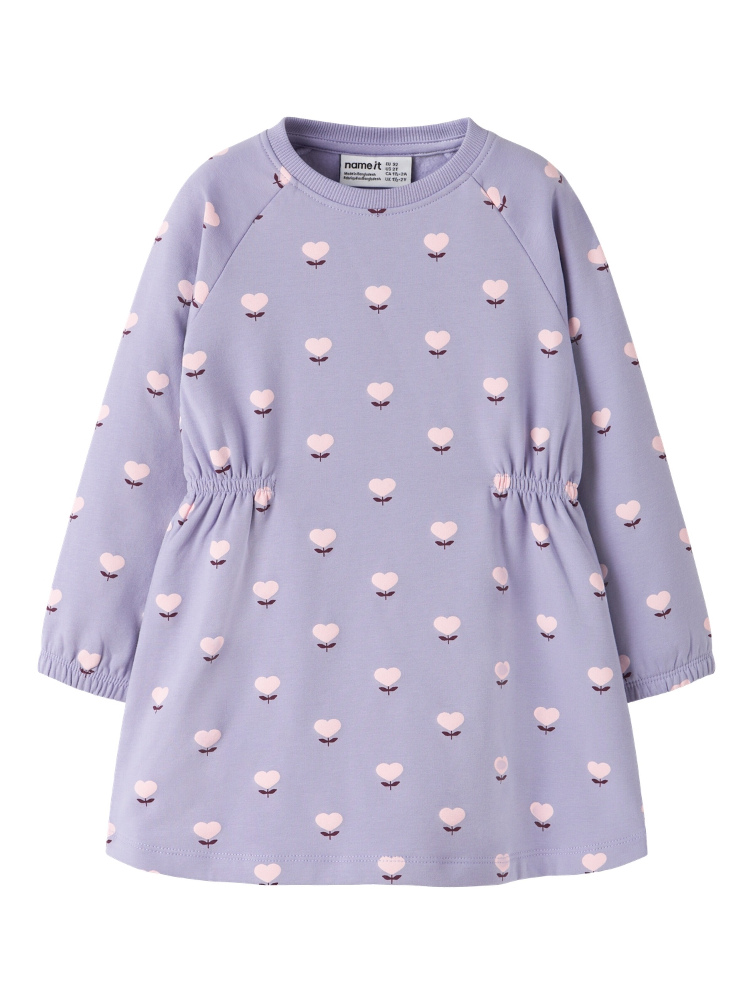 NAME IT Dress 'NMFOlini' in Purple: front