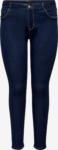 ONLY Carmakoma Skinny Jeans 'Thunder' in Blue: front